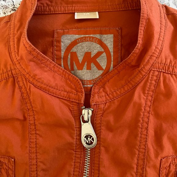 Michael Kors Orange Jacket - Picture 6 of 9